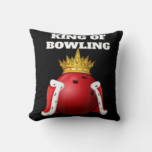 Coussin King of Bowling Bowling Player Boys