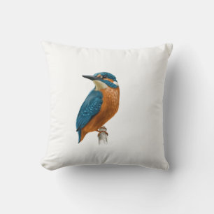 Coussin Kingfisher Bird