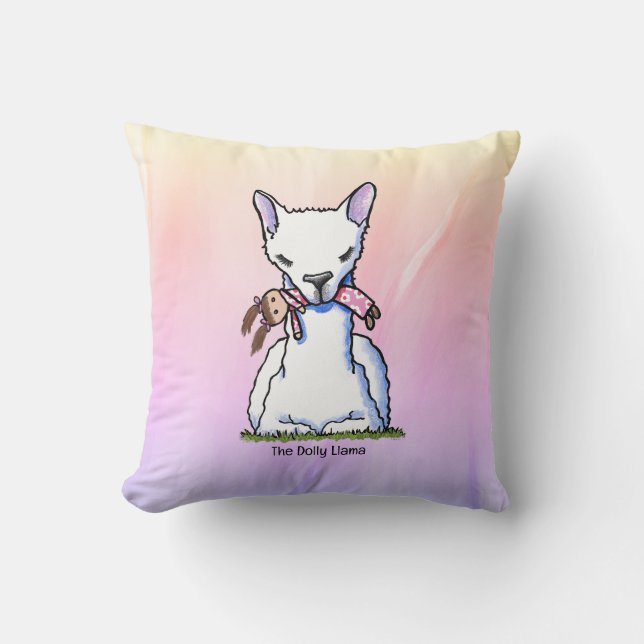 Coussin KiniArt Dolly Lama  (Recto)