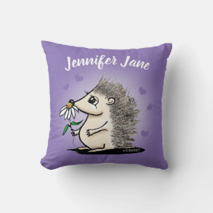 Coussin KiniArt Hérisson Personnalisé
