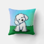 Coussin KiniArt maltais (Verso)