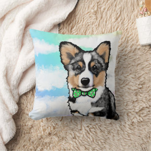Coussin KiniArt Merle Corgi