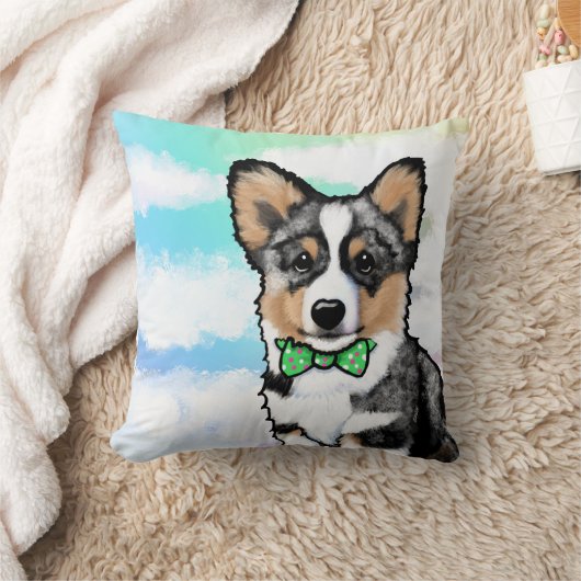 Coussin KiniArt Merle Corgi (Couverture)
