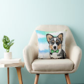 Coussin KiniArt Merle Corgi (Chaise)