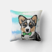 Coussin KiniArt Merle Corgi (Verso)