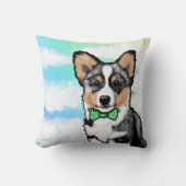 Coussin KiniArt Merle Corgi (Recto)