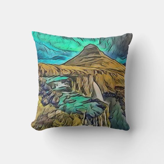 Coussin Kirkjufell (Recto)