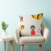 Coussin Kismet abstrait (Chaise)