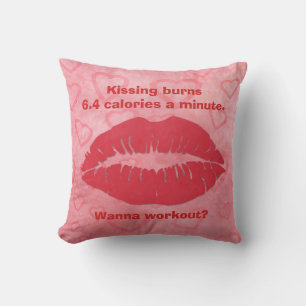 Coussin Kiss and Workout Love