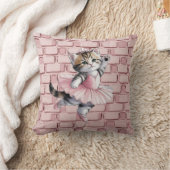 Coussin Kit de fête d'anniversaire pour fille avec chaton (Couverture)