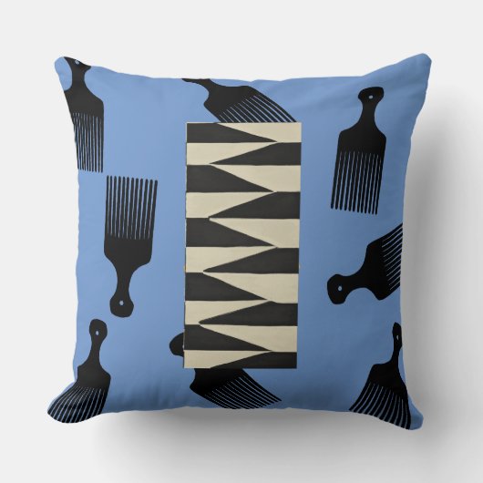 Coussin Kit de soufflage Afro (Recto)