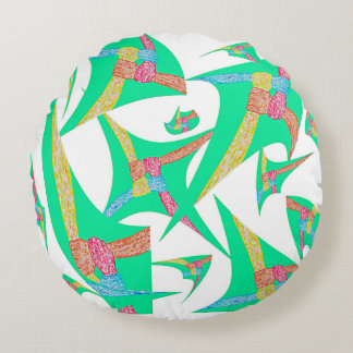 Coussin Kites of Connection, Coussin Rond