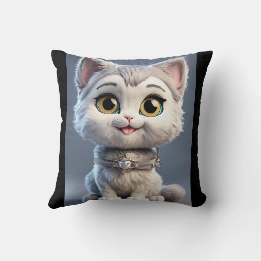 Coussin Kitten d'enfer : Protection à lame (Verso)