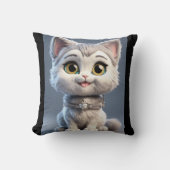 Coussin Kitten d'enfer : Protection à lame (Recto)