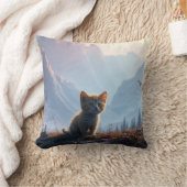 Coussin Kitten perdu dans le désert (Couverture)