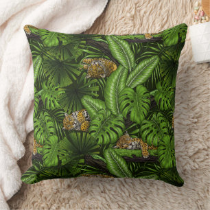 Coussin Kittés de la jungle