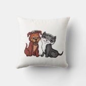 Coussin Kitty et Puppy (Verso)
