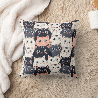 Coussin Kitty Kat Kaleidoscope