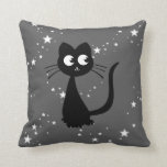 Coussin Kitty Kuro<br><div class="desc">Oeuvre originale de Thedustyphoenix.</div>