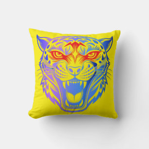 Coussin Kitty souriant