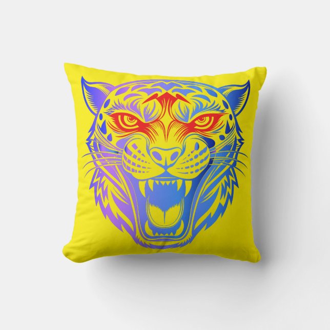 Coussin Kitty souriant (Recto)
