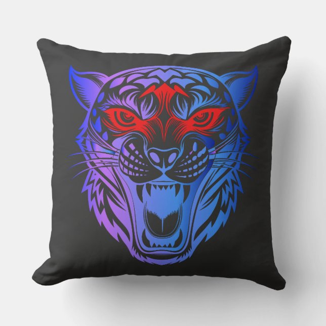 Coussin Kitty souriant (Recto)