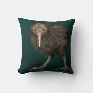 Coussin Kiwi Brown de North Island