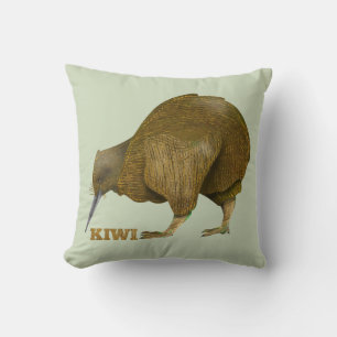Coussin Kiwi N.Z. Bird