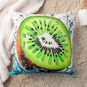 Coussin Kiwi Splash of Freshness