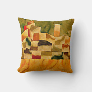 Coussin Klee - Architecture orientale
