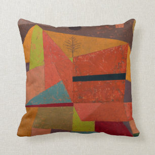 Coussin Klee - Joyful Mountain Landcape