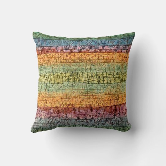 Coussin Klee - Pépinière, (Verso)