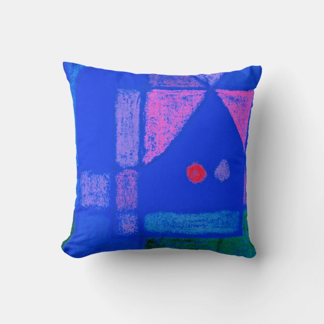 Coussin Klee - Une petite chambre à Venise (Recto)