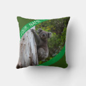 Coussin Koala Escalade A Tree Australie (Verso)