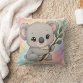 Coussin ~ KOALA ~ Feuilles de Liquidambar ~ (Couverture)