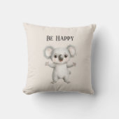 Coussin Koala Heureux (Recto)