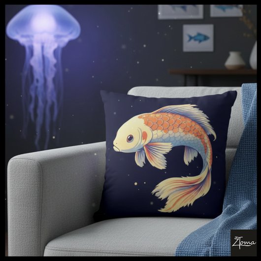 Coussin Koi Serenity