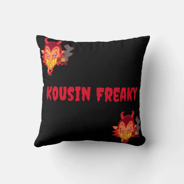 Coussin Kousin Freaky (Verso)