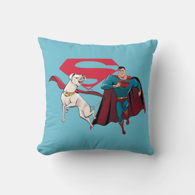 Coussin Krypto & Superman (Recto)