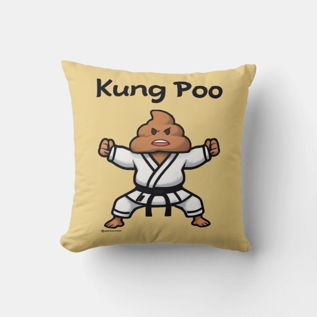 Coussin Kung Poo Karate (Recto)
