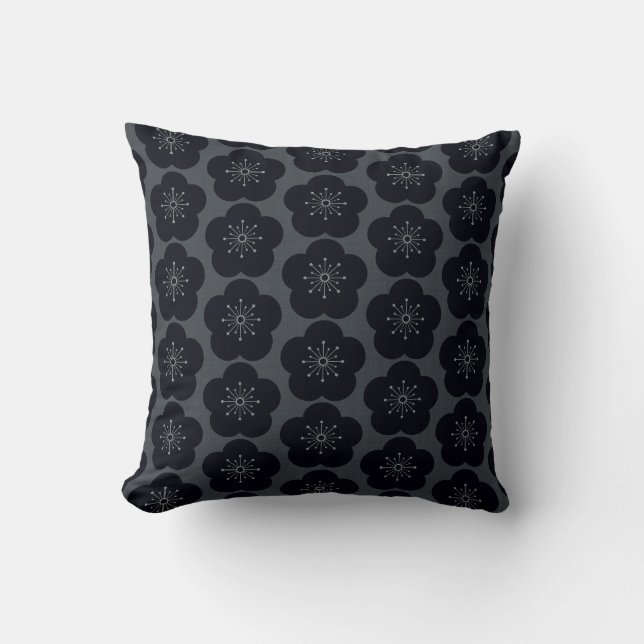 Coussin KURO UME - Seamless - Gray (Recto)