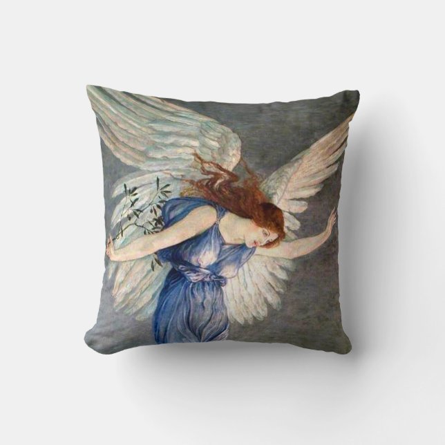 Coussin L’ange de paix de la grue (Recto)