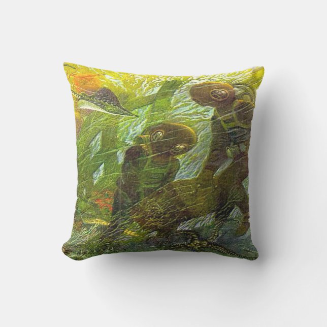 Coussin "La baie de Vigo" (Recto)