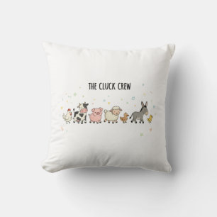 Coussin "La Bande à Cluck"