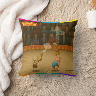 Coussin La bande équilibriste