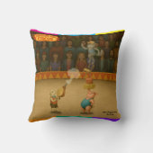 Coussin La bande équilibriste (Verso)