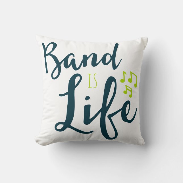 Coussin La bande est vie (Recto)