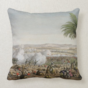 Coussin La bataille d'Héliopolis, 29 Ventose, année 8 (2