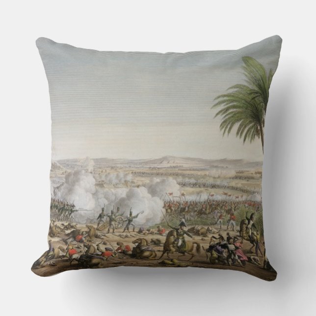Coussin La bataille d'Héliopolis, 29 Ventose, année 8 (20 (Recto)