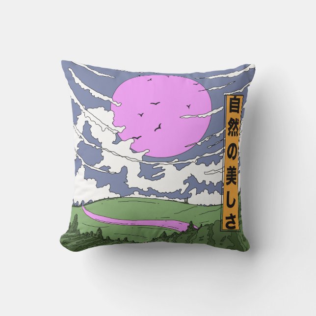 Coussin La beauté de la nature (Recto)